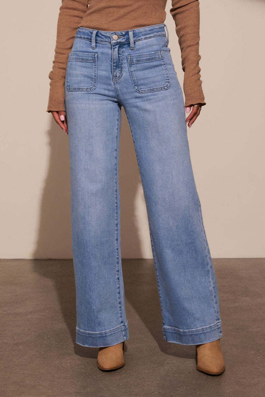 High Waist Wide Leg Vintage Jeans High Waist Wide Leg Vintage Jeans