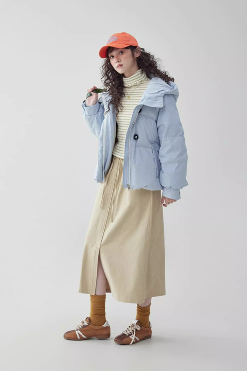 Hood Duck Down Jacket