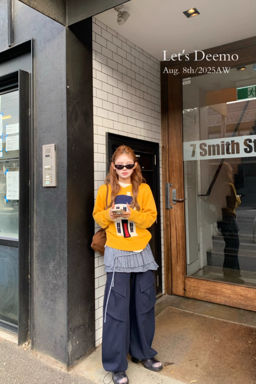 House Motif Knit Top