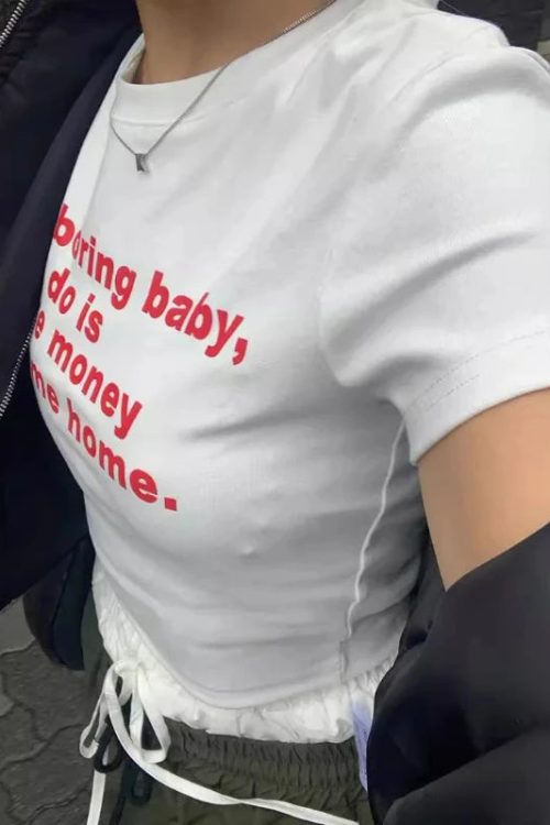 I'm Boring Baby Tee