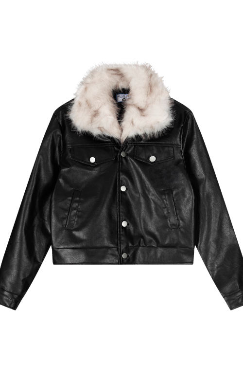 Inner Fleece Suede Jacket