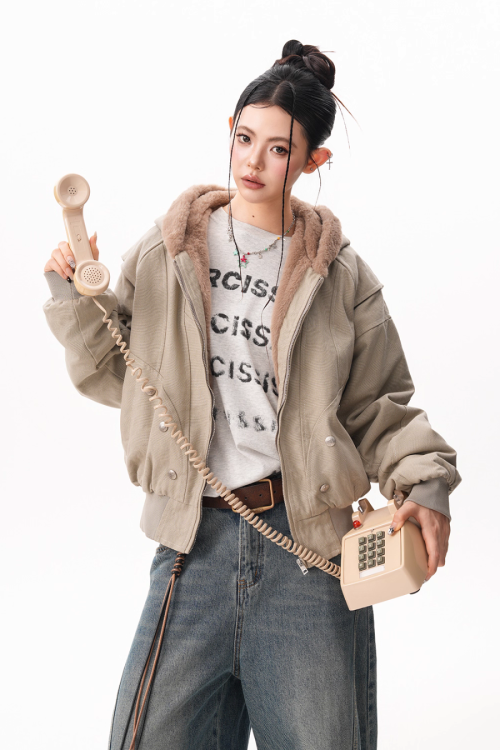 Inner Fleece Zip-up Hoodie