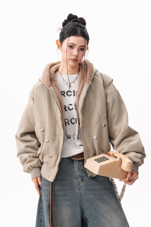 Inner Fleece Zip-up Hoodie