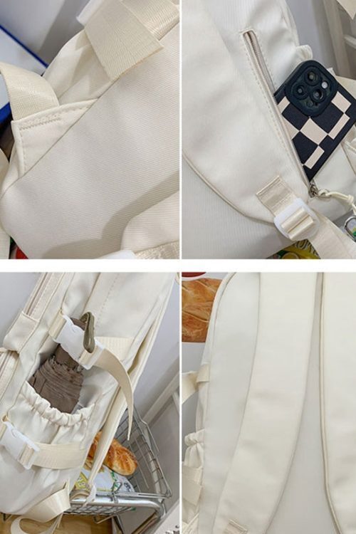 Ita Backpack with Clear Window and Included Insert for Pin Display