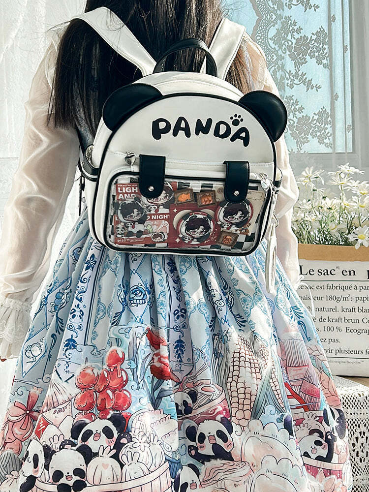 Ita Backpack with Clear Window for Pin Display Ita Backpack with Clear Window for Pin Display