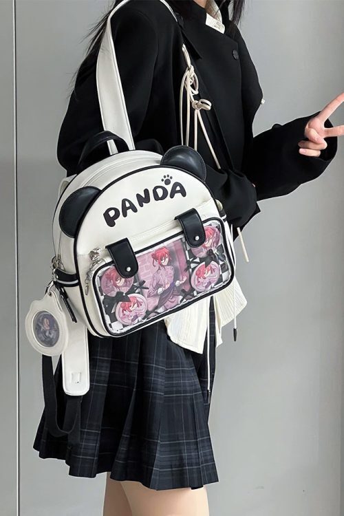 Ita Backpack with Clear Window for Pin Display
