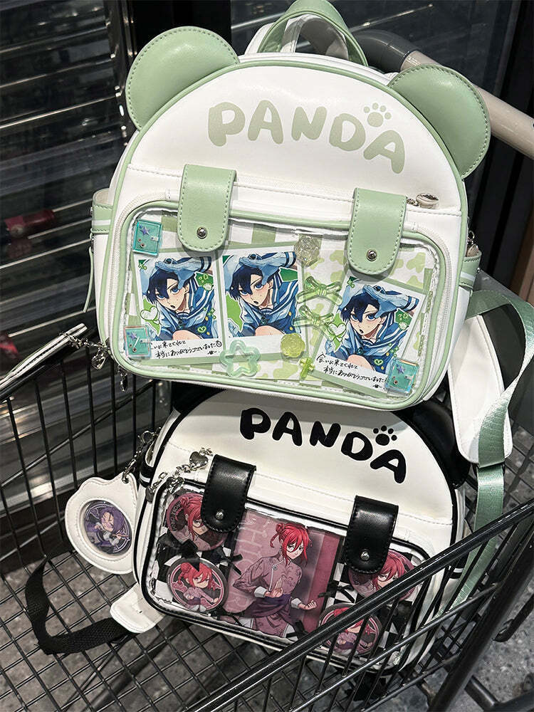 Ita Backpack with Clear Window for Pin Display Ita Backpack with Clear Window for Pin Display