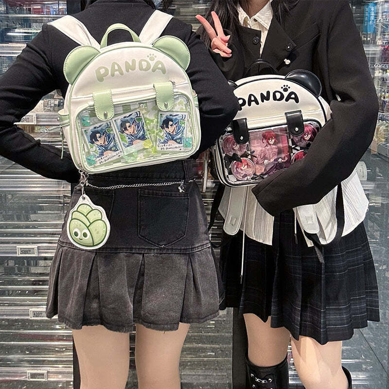 Ita Backpack with Clear Window for Pin Display Ita Backpack with Clear Window for Pin Display