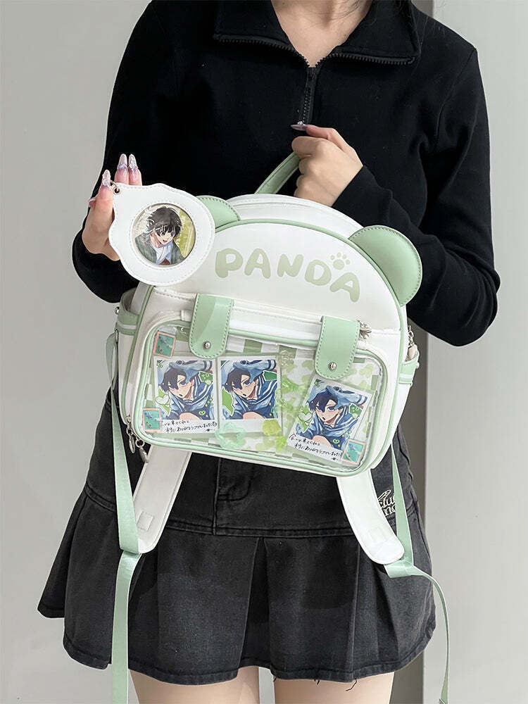 Ita Backpack with Clear Window for Pin Display Ita Backpack with Clear Window for Pin Display