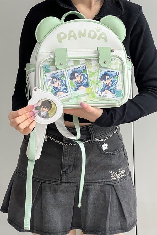 Ita Backpack with Clear Window for Pin Display