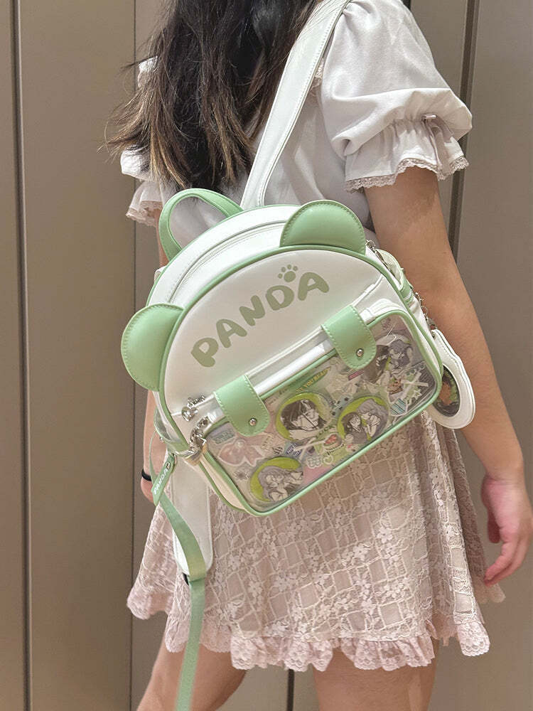 Ita Backpack with Clear Window for Pin Display Ita Backpack with Clear Window for Pin Display
