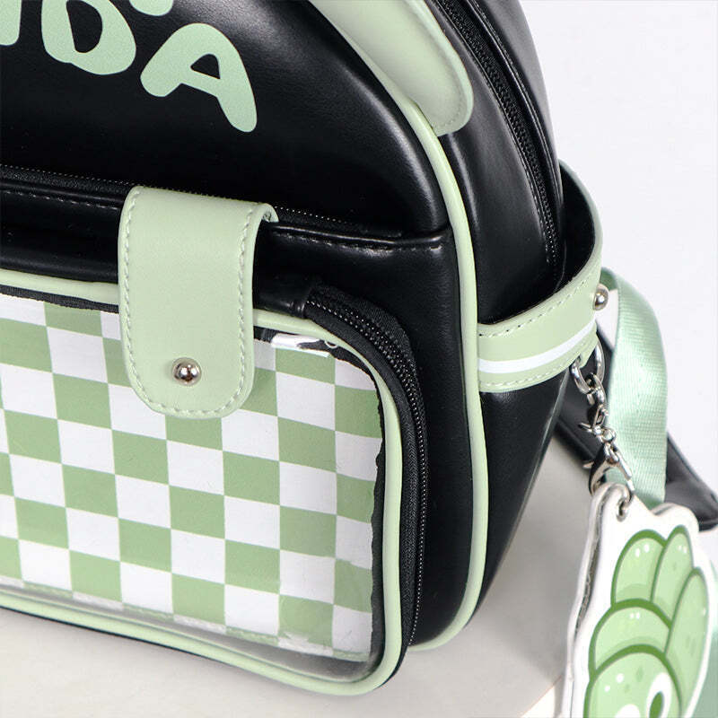 Ita Backpack with Clear Window for Pin Display Ita Backpack with Clear Window for Pin Display