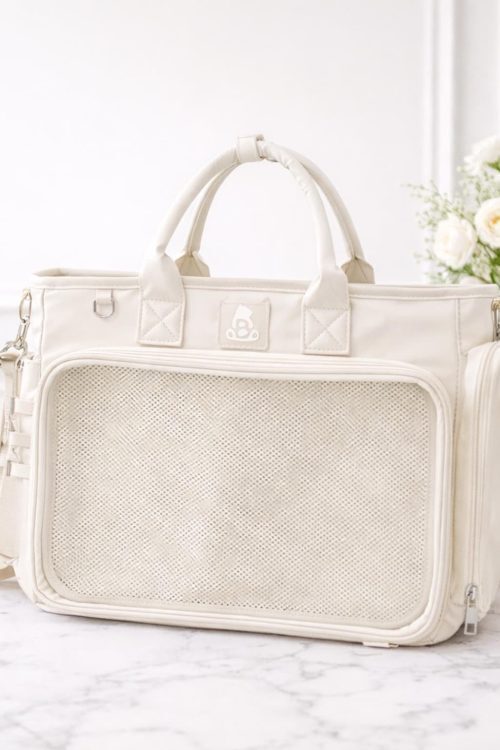 Ita Backpack with Clear Window for Plushies and Pins