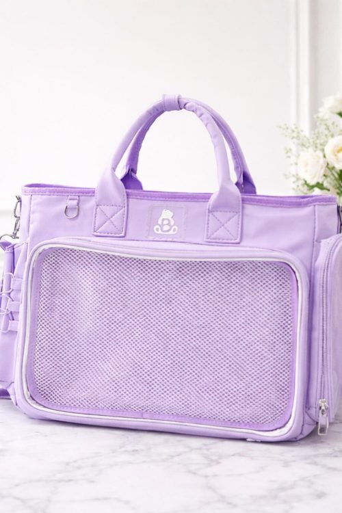 Ita Backpack with Clear Window for Plushies and Pins