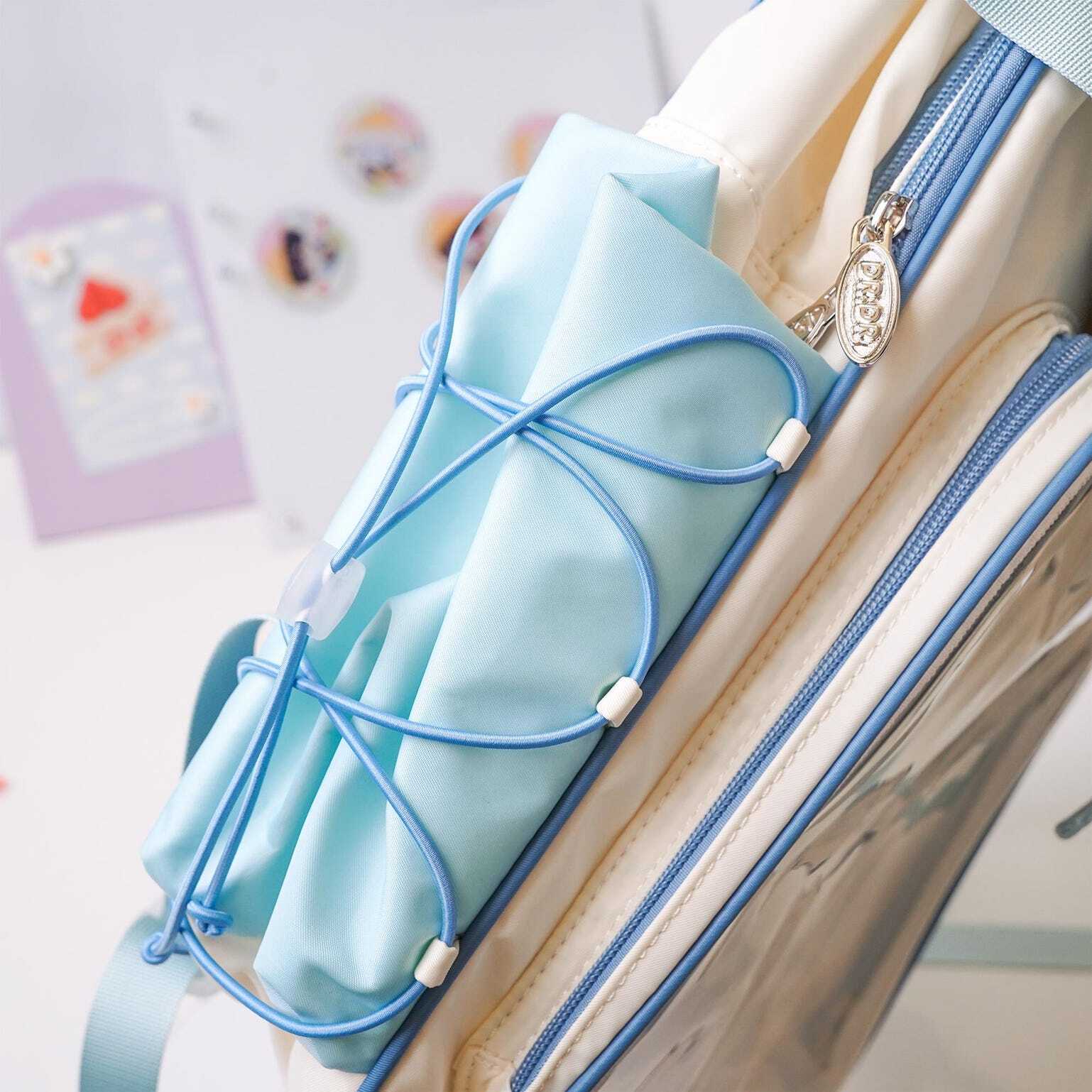 Ita Backpack with Clear Window for Plushies and Pins Ita Backpack with Clear Window for Plushies and Pins