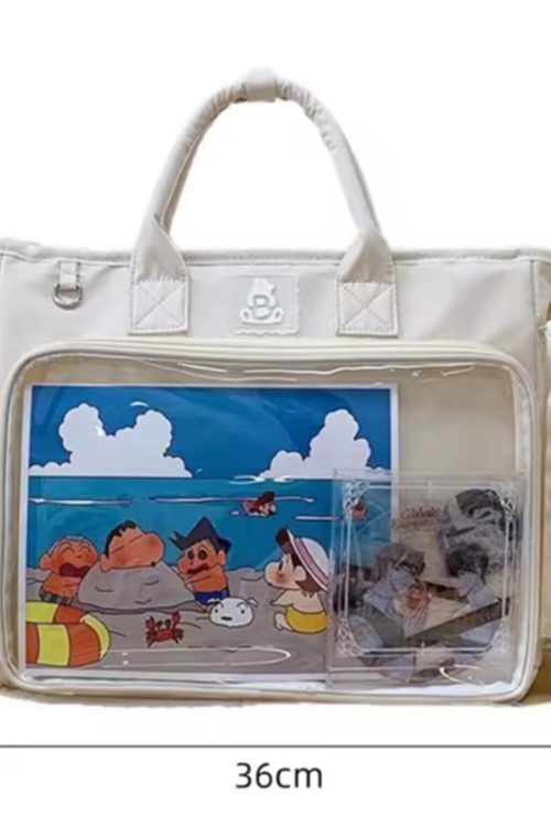 Ita Backpack with Clear Window for Plushies and Pins