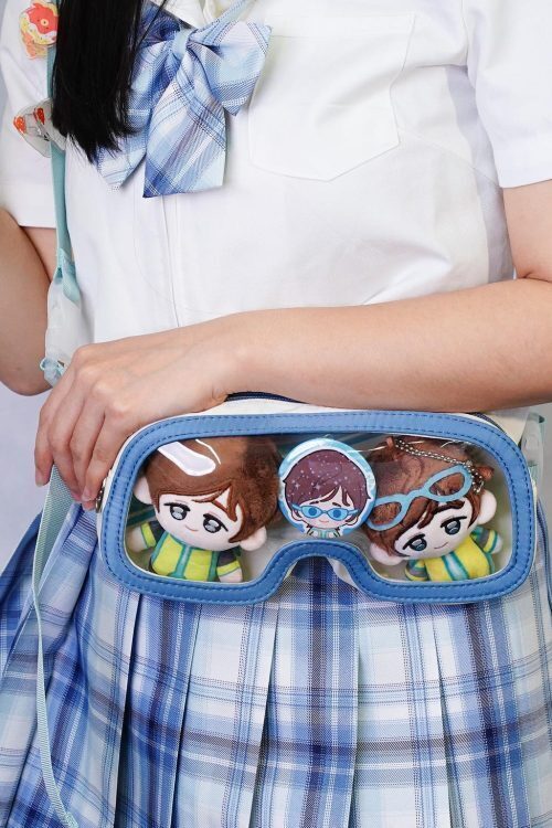 Ita Backpack with Clear Window for Plushies and Pins