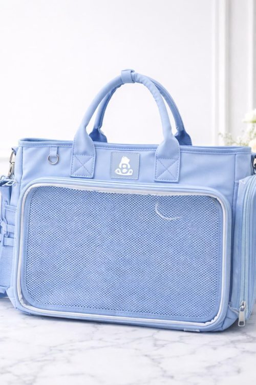 Ita Backpack with Clear Window for Plushies and Pins