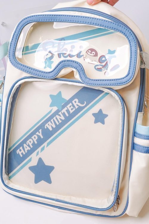Ita Backpack with Clear Window for Plushies and Pins