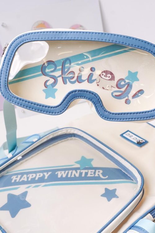 Ita Backpack with Clear Window for Plushies and Pins