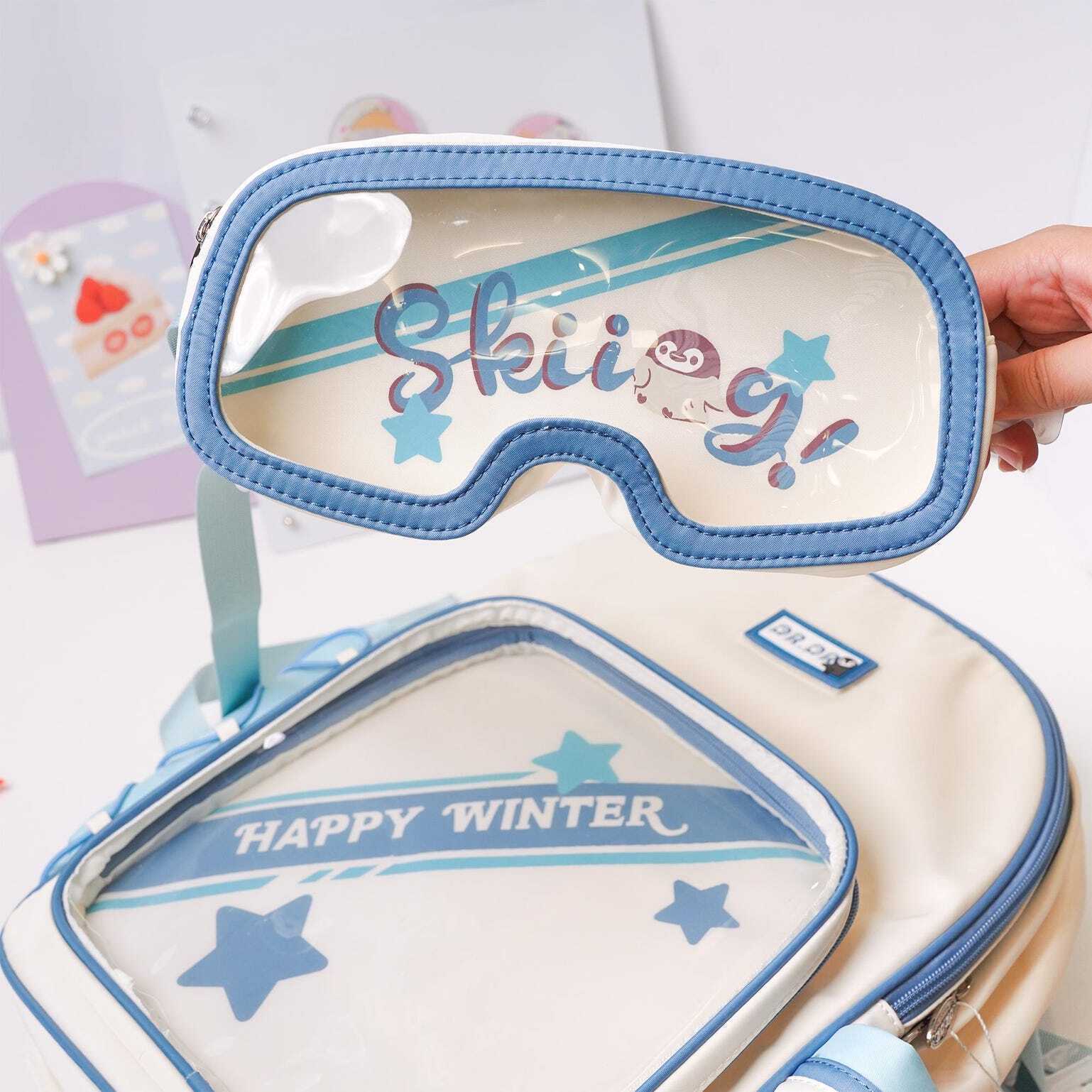 Ita Backpack with Clear Window for Plushies and Pins Ita Backpack with Clear Window for Plushies and Pins