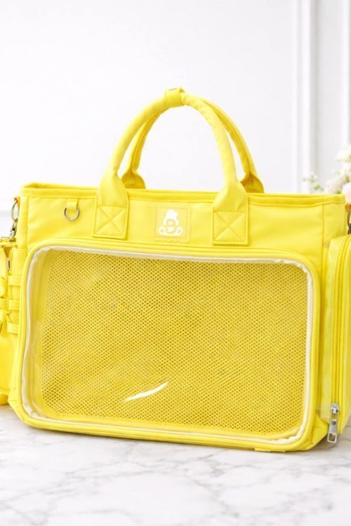 Ita Backpack with Clear Window for Plushies and Pins