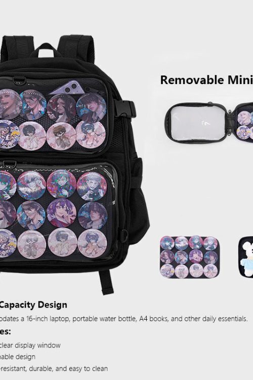 Ita Backpack with Included Insert for Pin Display