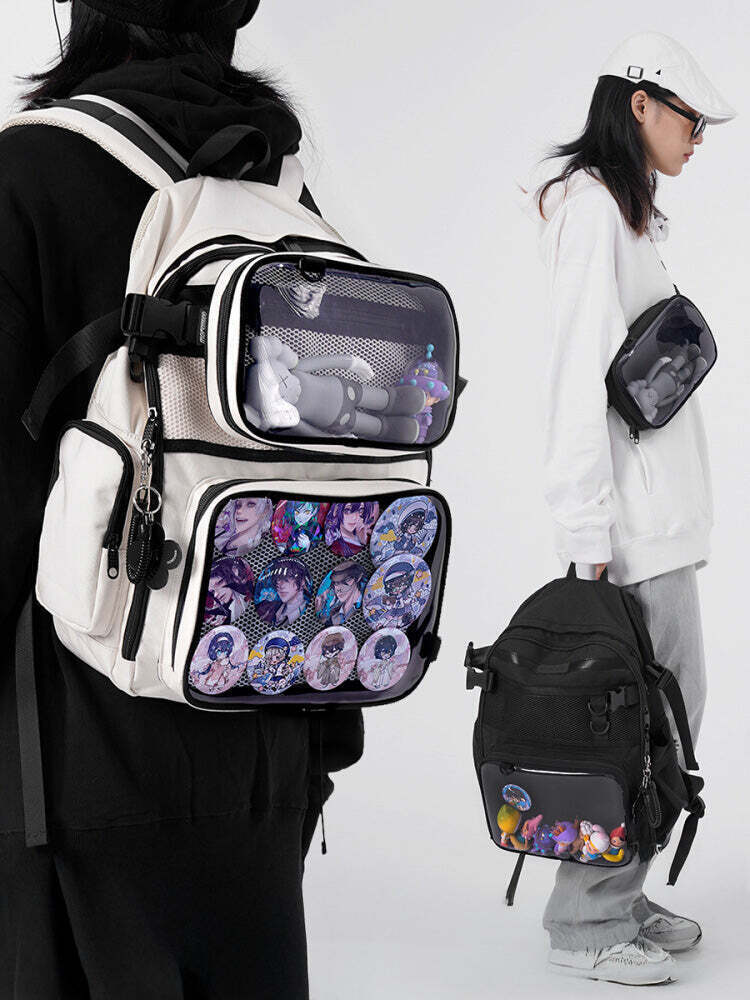 Ita Backpack with Included Insert for Pin Display Ita Backpack with Included Insert for Pin Display