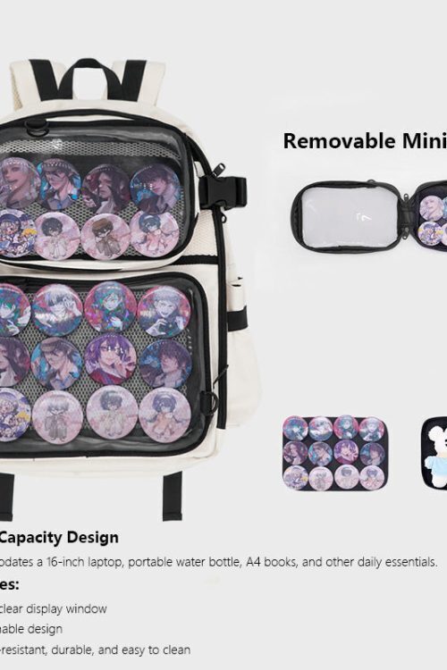 Ita Backpack with Included Insert for Pin Display