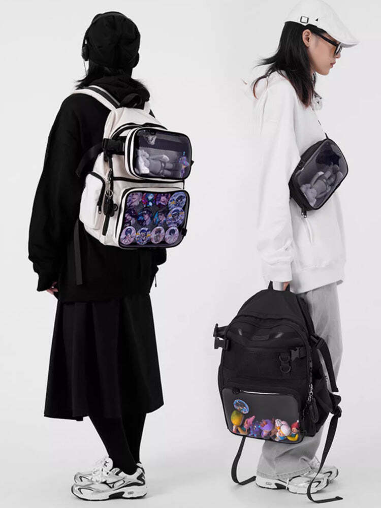 Ita Backpack with Included Insert for Pin Display Ita Backpack with Included Insert for Pin Display