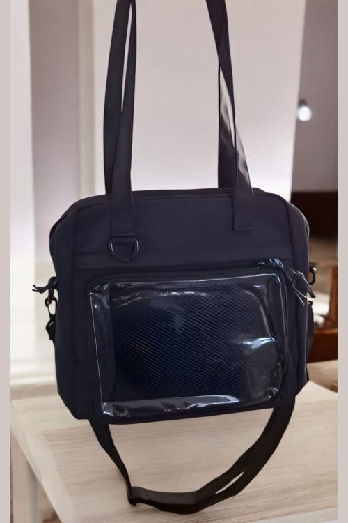 Ita Bag with Clear Window for Pin Display