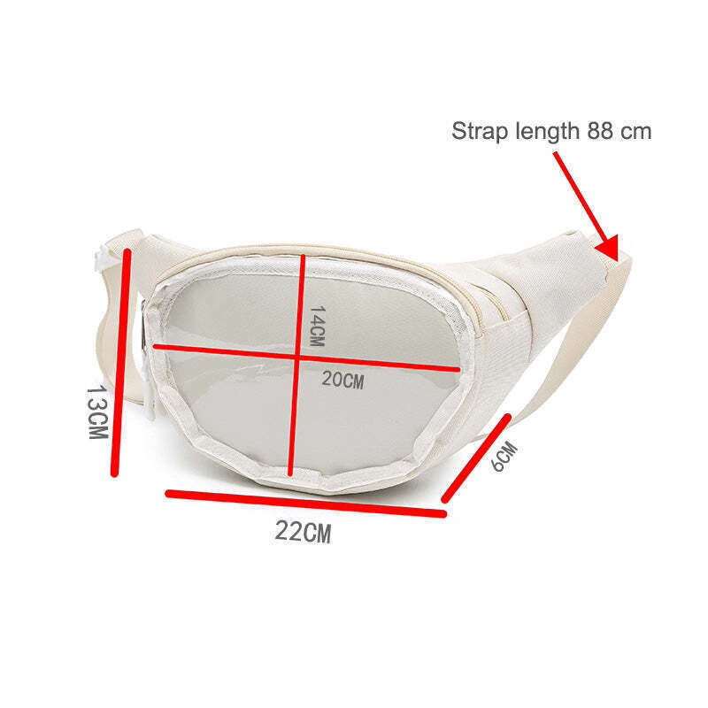 Ita Bag with Clear Window Ita Bag with Clear Window