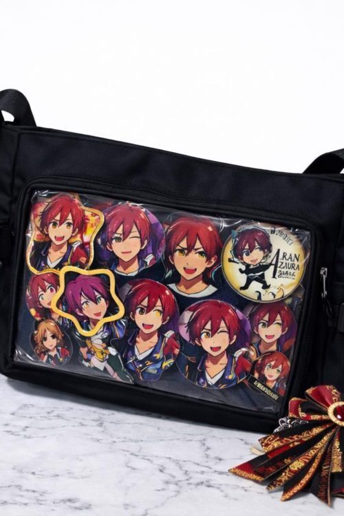 Ita Crossbody Bag with Clear Window for Plushies and Pins