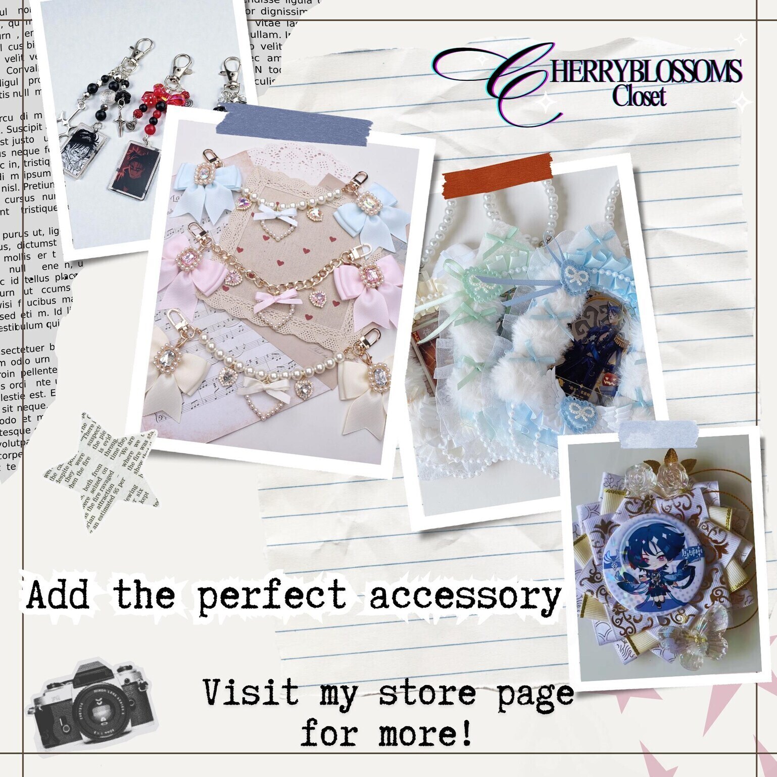 Ita Crossbody Bag with Clear Window for Plushies and Pins Ita Crossbody Bag with Clear Window for Plushies and Pins