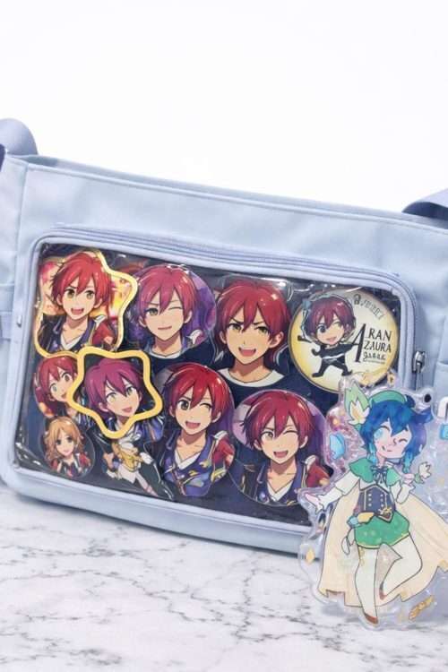 Ita Crossbody Bag with Clear Window for Plushies and Pins