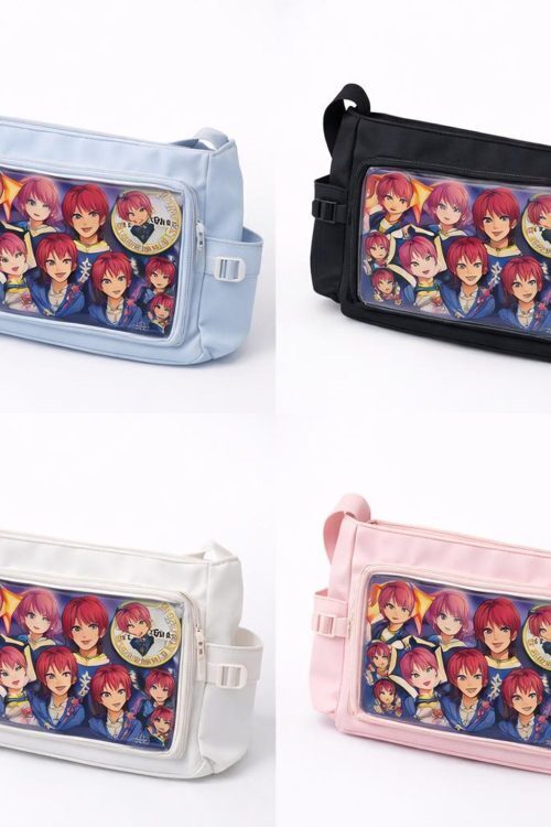 Ita Crossbody Bag with Clear Window for Plushies and Pins