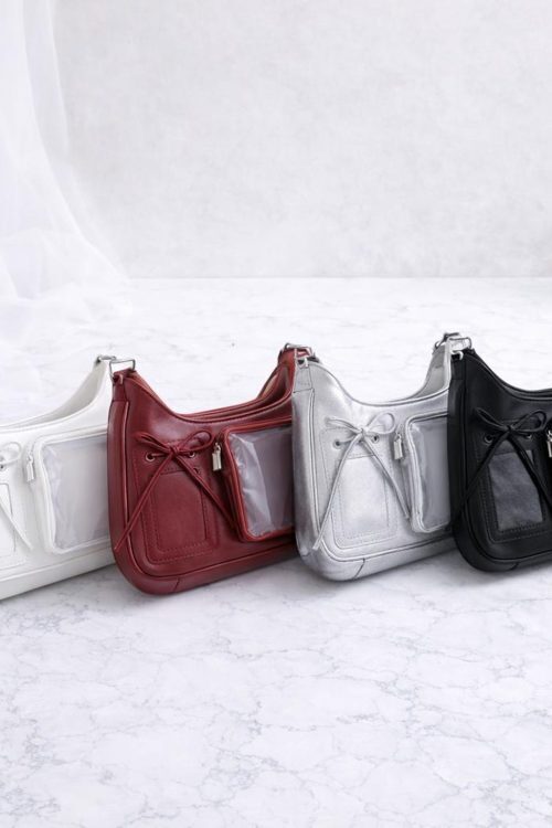 Ita Crossbody Bag with Clear Window for Plushies and Pins