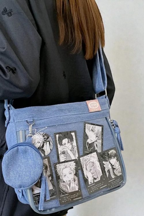 Ita Crossbody Bag with Clear Window for Plushies and Pins