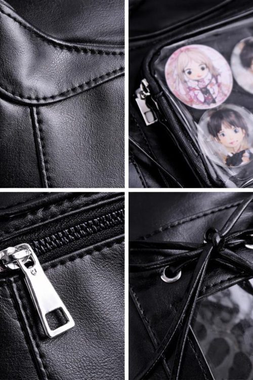 Ita Crossbody Bag with Clear Window for Plushies and Pins