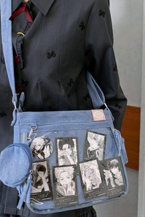 Ita Crossbody Bag with Clear Window for Plushies and Pins