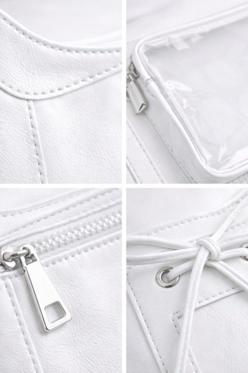 Ita Crossbody Bag with Clear Window for Plushies and Pins