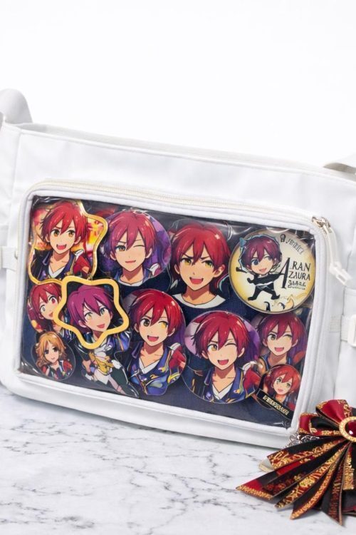 Ita Crossbody Bag with Clear Window for Plushies and Pins