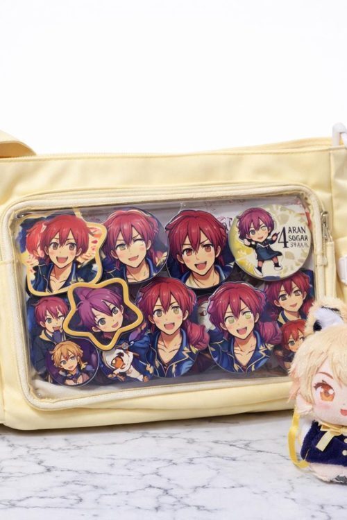 Ita Crossbody Bag with Clear Window for Plushies and Pins
