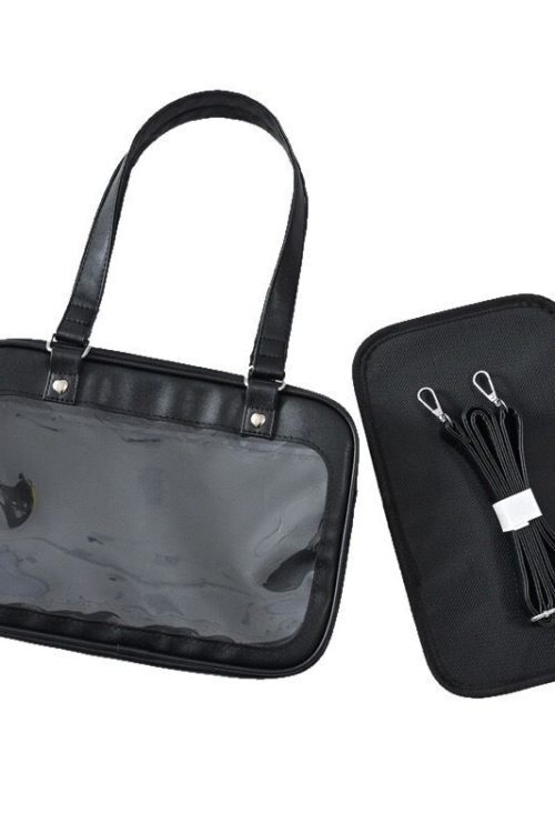 Ita Handbag with Clear Window and Included Insert for Plushies and Pins