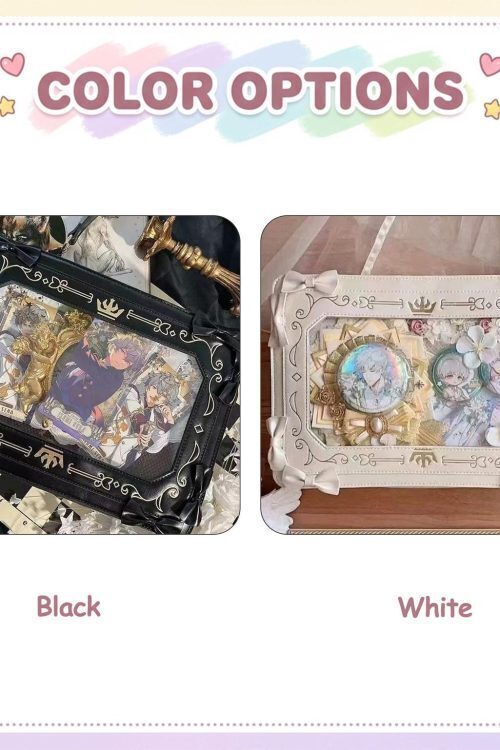 Ita Shoulder Bag with Clear Window for Photocards and Pins