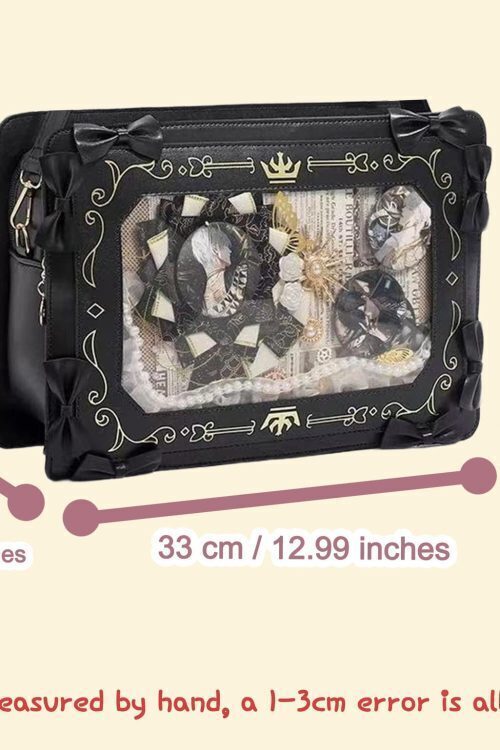 Ita Shoulder Bag with Clear Window for Photocards and Pins