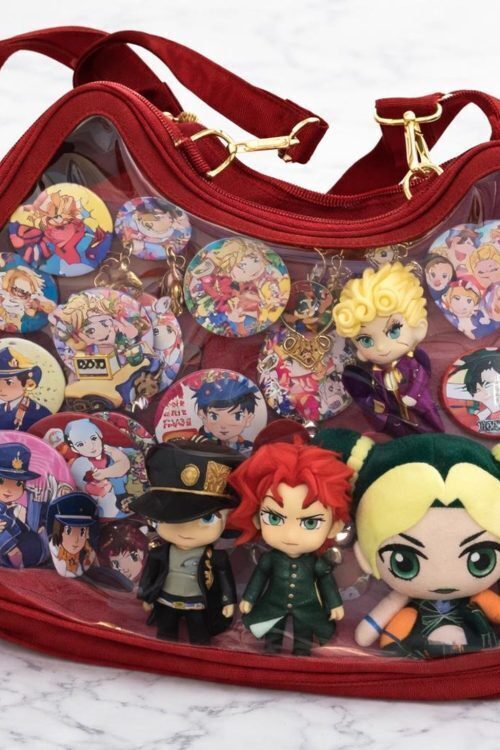 Ita Shoulder Bag with Clear Window for Pin Display