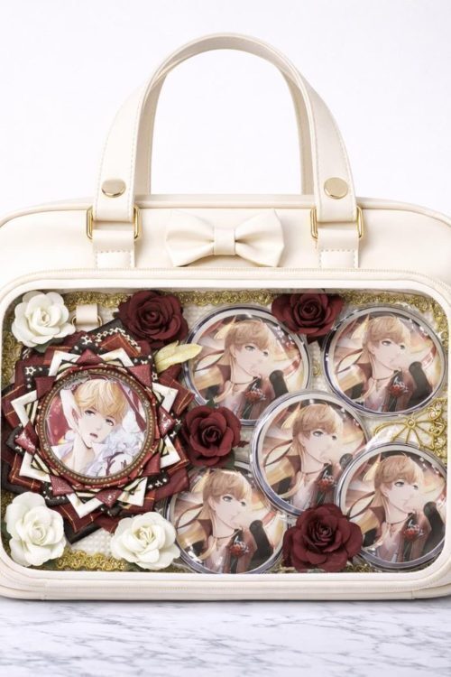 Ita Shoulder Bag with Clear Window for Plushies and Pins