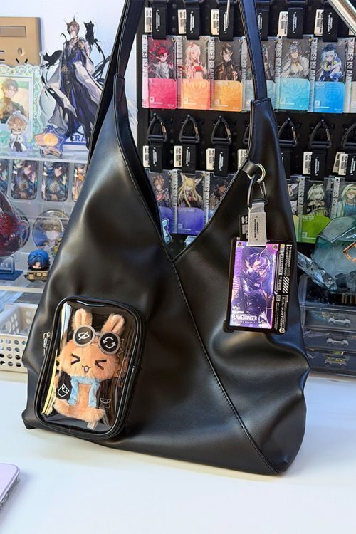 Ita Shoulder Bag with Clear Window for Plushies and Pins