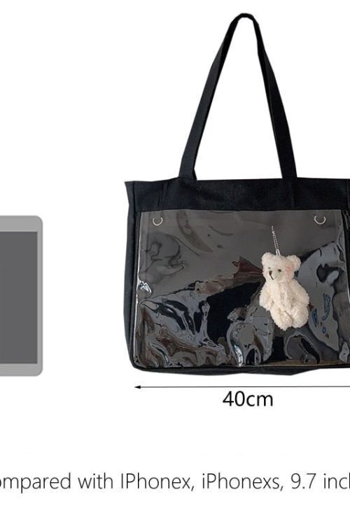 Ita Tote Bag with Clear Window and Included Insert